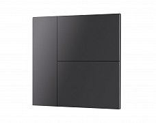 INTELLIGENT ARLIGHT Накладка панели KNX-23-3G-SUF Dark Grey (Backlightless) (IARL, IP20 Металл, 2 года)