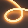 Лента герметичная MOONLIGHT-TOP-A336-D18mm 24V Warm2300 360deg (14.4 W/m, IP65, 2835, 5m, wire x1) (Arlight, Вывод прямой, 3 года)