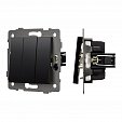 Механизм выключателя трехклавишный непроходной SWT-MK03-PL-BK-V (250V, 10A) (Arlight, -)