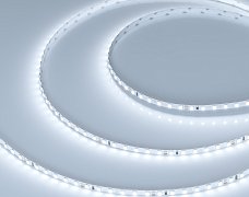 Светодиодная лента RT-A120-5mm 24V White6000 (9.6 W/m, IP20, 2835, 5m) (Arlight, 9.6 Вт/м, IP20)