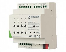 INTELLIGENT ARLIGHT Актуатор KNX-7083-82-DRO-MF-DIN (BUS/230V, 8x10А, KNX Secure)  (IARL, IP20 Пластик, 2 года)