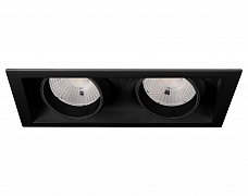 Светильник MS-VORTEX-BUILT-S250x140-2x30W Day4000 (BK-BK, 50 deg, 230V) (Arlight, IP20 Металл, 5 лет)