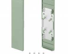 Заглушка SL-LINE-25100-DUAL GREEN глухая (Arlight, Пластик)