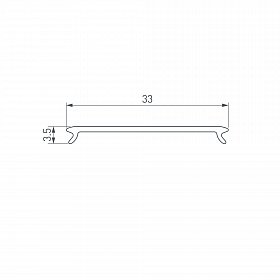 Экран STRETCH-S-35-CEIL-CENTER-10m OPAL BLACK (GAMMA35) (Arlight, Пластик)