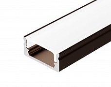 Профиль LINE-1708-2000 ANOD BROWN DEEP (Arlight, Алюминий)