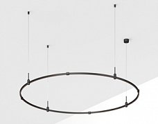 Трек ART-APRIORI-ROUND-HANG-R1800 (BK) (Arlight, IP20 Металл, 3 года)