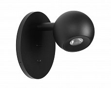 Светильник SP-OTTORI-WALL-CHARGE-6W Warm3000 (BK, 30 deg, 230V, USB-C) (Arlight, IP20 Металл, 3 года)