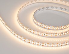 Светодиодная лента RT-A168-10mm 24V Warm3500-CX2 (17.3 W/m, IP20, 2835, 5m) (Arlight, резка 2 светодиода)