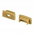 Заглушка LINE-1708 GOLD с отверстием (Arlight, Пластик)