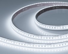 Светодиодная лента герметичная RTW-PS-A140-12mm 24V White6000 (4-18 W/m, IP67, 5m) (Arlight, CRI>90)