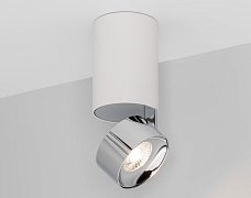 Светильник SP-PLURIO-SURFACE-LONG-R77-9W Day4000 (WH-CHR, 36 deg, 230V) (Arlight, IP20 Металл, 3 года)