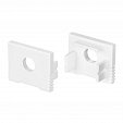 Заглушка SL-SLIM-H13M WHITE с отверстием (Arlight, Пластик)