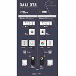 Стенд Системы Управления DALI-DT8-1100x600mm-V1 (DB 3мм, пленка, лого) (Arlight, -)