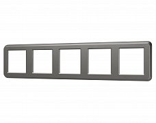 Рамка пластиковая FRM-VERSA-PL-5-GR (Arlight, -)