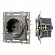 Механизм электрической розетки SCT-GP-MEU-PL-GR (250V, 16A) (Arlight, -)