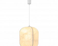 Светильник SP-SETA-HANG-L400х420-9W Warm2700 (WH, 320 deg, 230V) (Arlight, IP20 Натуральный шелк, 3 года)