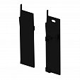 Заглушка PLINTUS-H73-F BLACK  (Arlight, Пластик)
