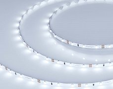 Светодиодная лента RT-A60-5mm 12V Cool 8K (4.8 W/m, IP20, 2835, 5m) (Arlight, узкая)