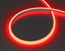 Лента герметичная WAVE-TOP-PU-H120-10x10mm 24V RGB (10 W/m, IP68, 1m, wire x1) (Arlight, Вывод боковой, 3 года)