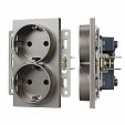 Механизм электрической розетки SCT-MEUD-PL-GR (250V, 16A) (Arlight, -)