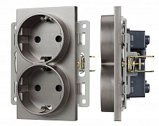 Механизм электрической розетки SCT-MEUD-PL-GR (250V, 16A) (Arlight, -)