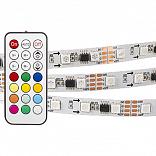 Светодиодная лента SPI-5000-IR21B 12V RGB (5060,300 LED x3,1804, ПДУ) (Arlight, Открытый, IP20)