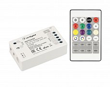 Контроллер ARL-4022-RGBW White (5-24V, 4x4A, ПДУ 24кн, RF) (Arlight, IP20 Пластик, 3 года)