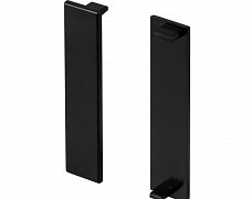 Заглушка PLINTUS-H54 BLACK  (Arlight, Пластик)
