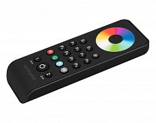 Пульт SMART-R43-RGBW Black (2 зоны, 2.4G) (Arlight, IP20 Пластик, 5 лет)