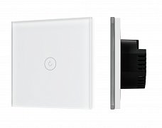 Выключатель сенсорный SWT-OMALI-S01-ZB-WH (250V, 10A, Zigbee) (Arlight, Стекло)