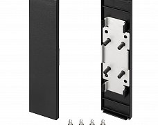 Заглушка SL-LINE-25100-DUAL BLACK глухая (Arlight, Пластик)