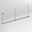 Основание ART-APRIORI-LINE-ROD-800-3000 (BK) (Arlight, IP20 Металл, 3 года)
