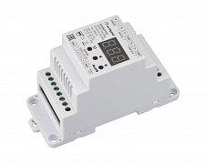 Конвертер SMART-K39-DMX (12-24V, 0/1-10V, DIN) (Arlight, Металл)