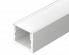 Профиль SL-SLIM-H13M-2000 WHITE (BY) (Arlight, Алюминий)