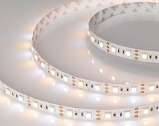 Светодиодная лента RT-B60-12mm 12V White-MIX (14.4 W/m, IP20, 5060, 5m) (Arlight, Изменяемая ЦТ)