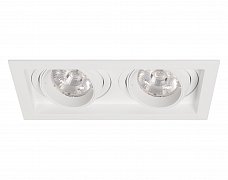 Светильник MS-VORTEX-BUILT-S210x117-2x20W Day4000 (WH-WH, 20 deg, 230V) (Arlight, IP20 Металл, 5 лет)