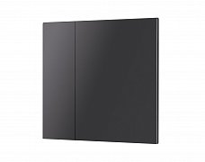 INTELLIGENT ARLIGHT Накладка панели KNX-23-2G-SUF Dark Grey (Backlightless) (IARL, IP20 Металл, 2 года)