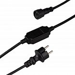 Шнур питания ARD-PRO-1.5M Black (230V, 2A) (Ardecoled, Закрытый)