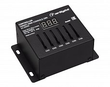 Контроллер SMART-DMX-CONSOLE-DIN (5-12V, 6CH, XLR3) (Arlight, IP20 Металл, 5 лет)