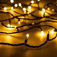 Светодиодная гирлянда ARD-STRING-PRO-1000-GREEN-100LED-MILK-PULSE Warm (230V, 7W) (Ardecoled, IP65, 2 года)
