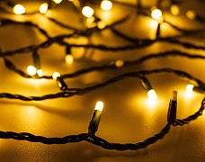 Светодиодная гирлянда ARD-STRING-PRO-1000-GREEN-100LED-MILK-PULSE Warm (230V, 7W) (Ardecoled, IP65, 2 года)