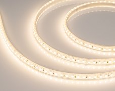 Светодиодная лента герметичная RTW-PU-A120-10.5mm 24V Warm3000 (16.8 W/m, IP68, 2835, 5m) (Arlight, -)