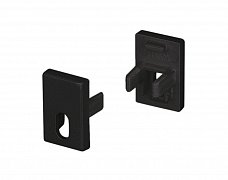 Заглушка SL-MINI-8-H12 BLACK с отверстием (Arlight, Пластик)