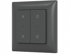 INTELLIGENT ARLIGHT Кнопочная панель SMART-RF-801-22-MULTI черная, закруг. (3V, пластик, 2.4G) (IARL, IP20 Пластик, 5 лет)